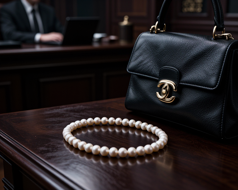 Symbolic representation of corruption and luxury