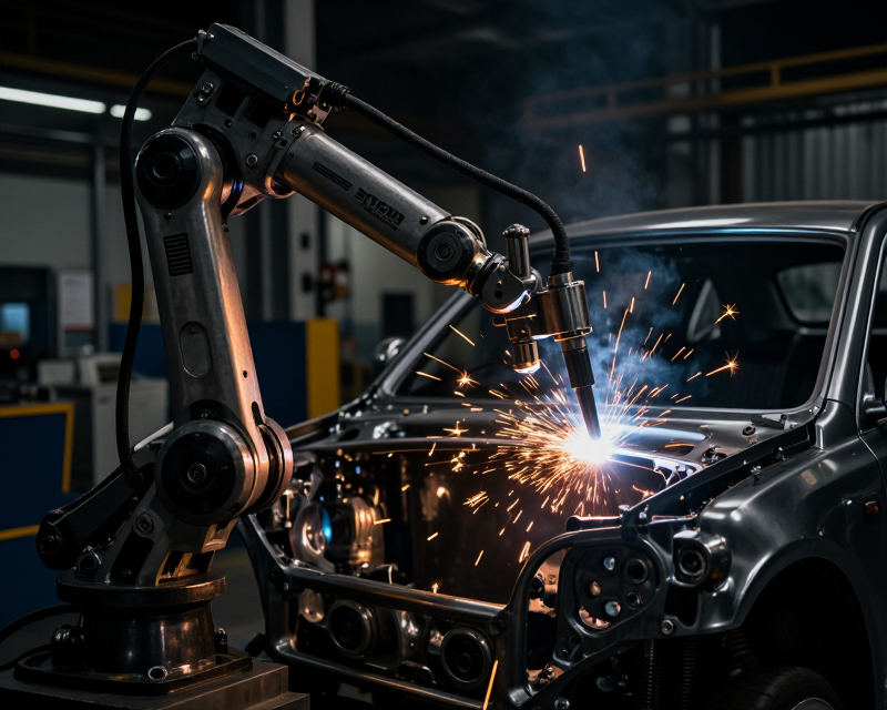 Automotive Industrial Scene