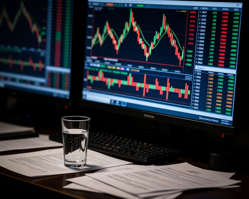 Financial Market Noir