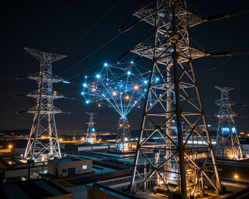 High-tech Power Grid and AI Infrastructure