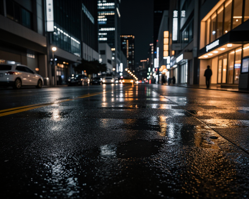 Financial Noir Atmosphere