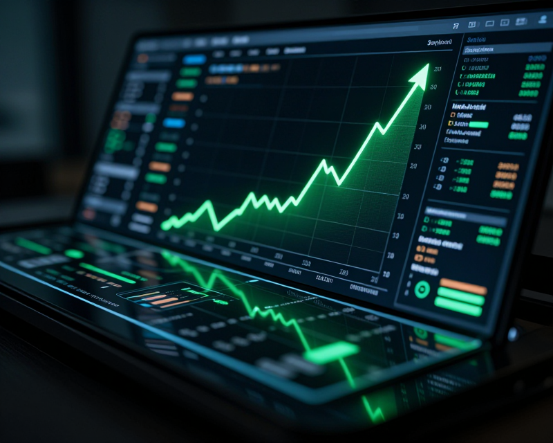 Financial Growth Noir