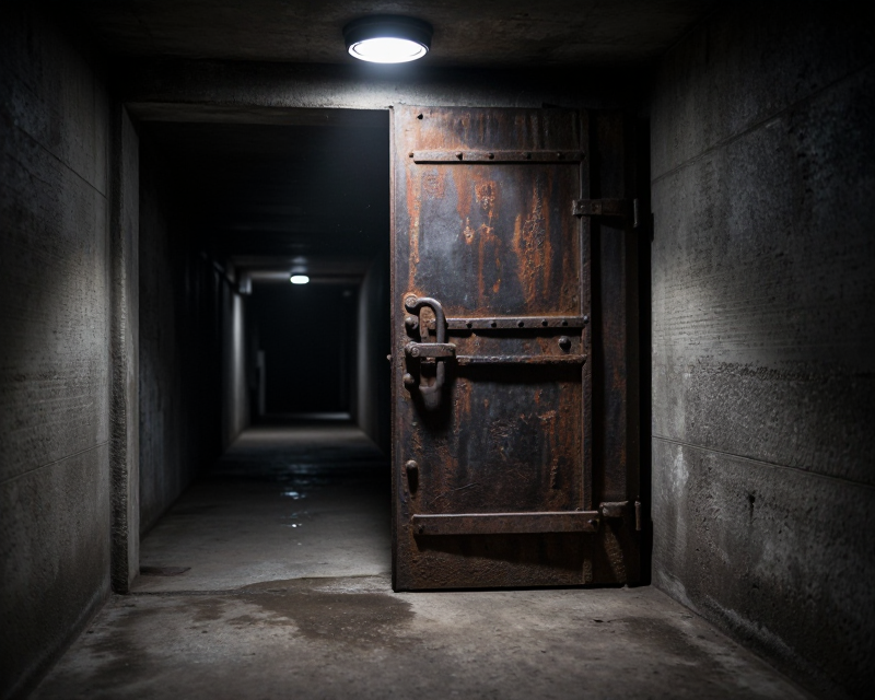 Shadowy Embassy Basement