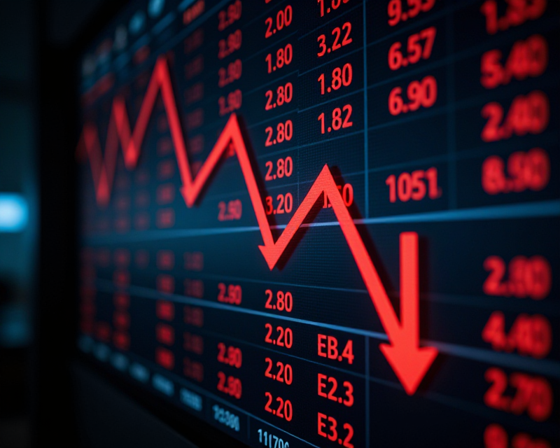 Stock Market Crash Noir