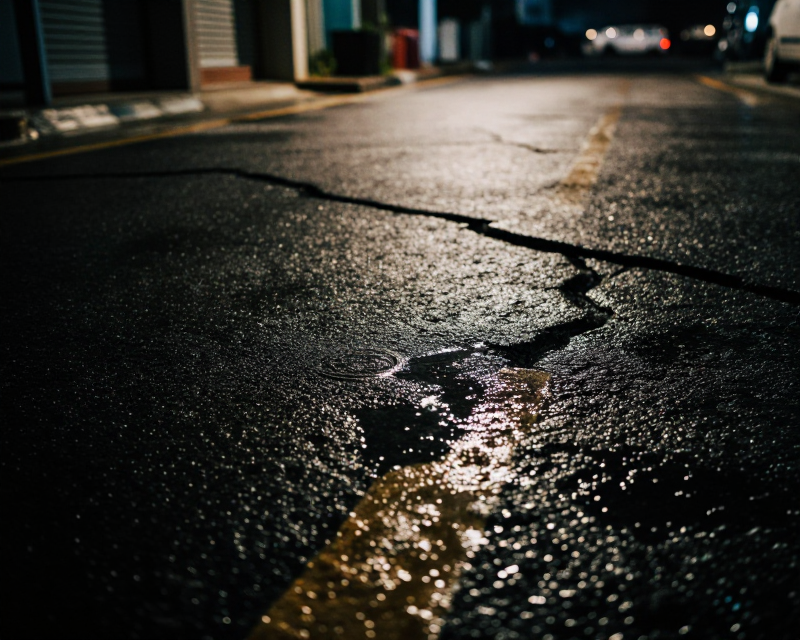 Cinematic Noir Earthquake Atmosphere