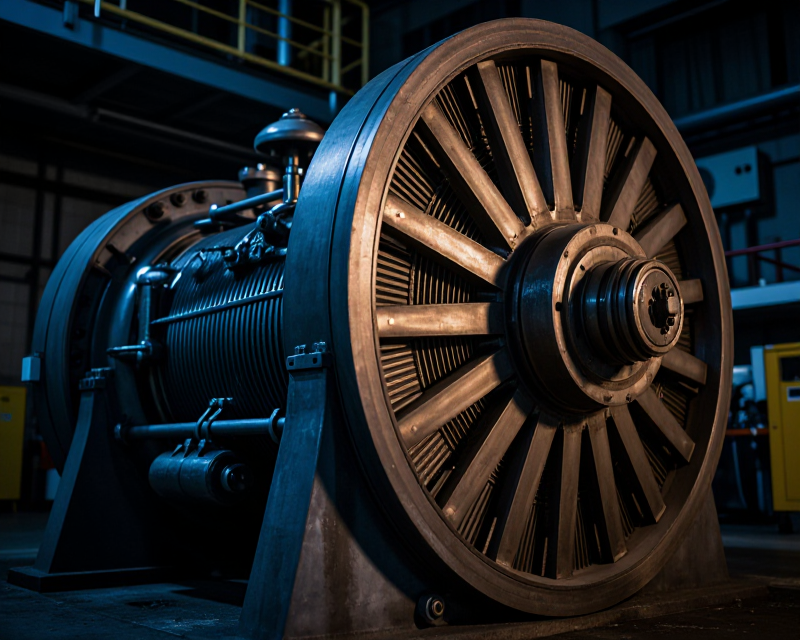 Industrial Power Plant Atmosphere