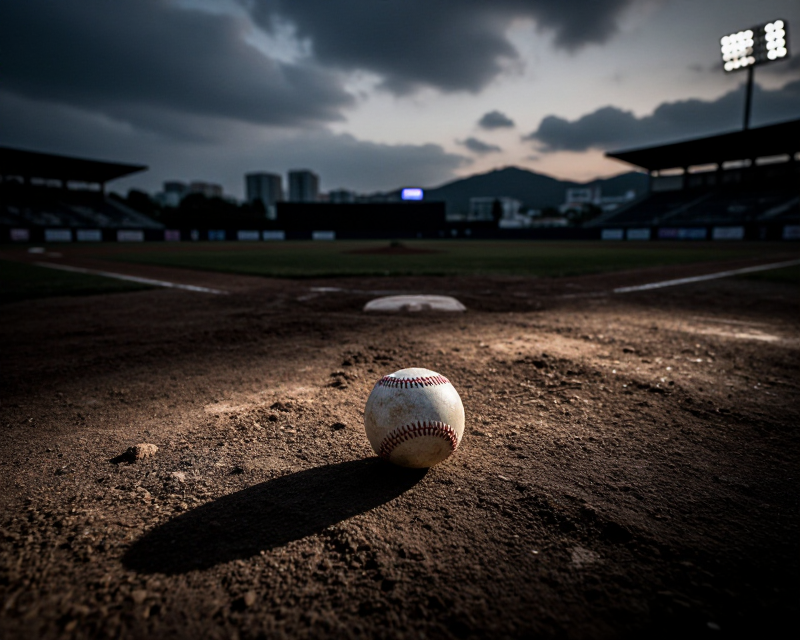 Cinematic Baseball Field