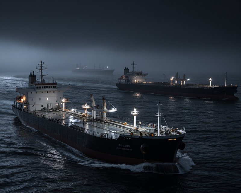 Dark Maritime Tension
