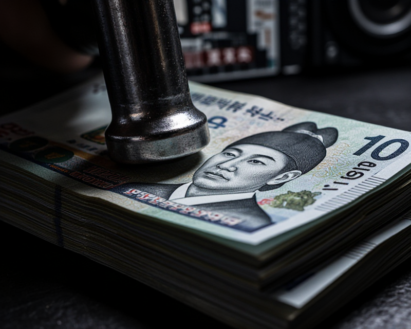 Economic Pressure Symbolism