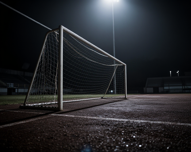 Cinematic Football Stadium Noir